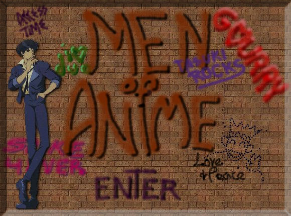 Welcome to Men of Anime